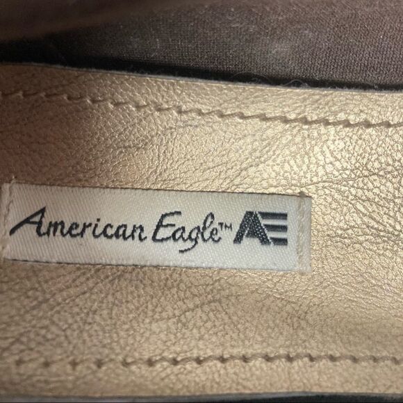 AMERICAN EAGLE, women’s brown slip on shoes, size 7, - Picture 7 of 8